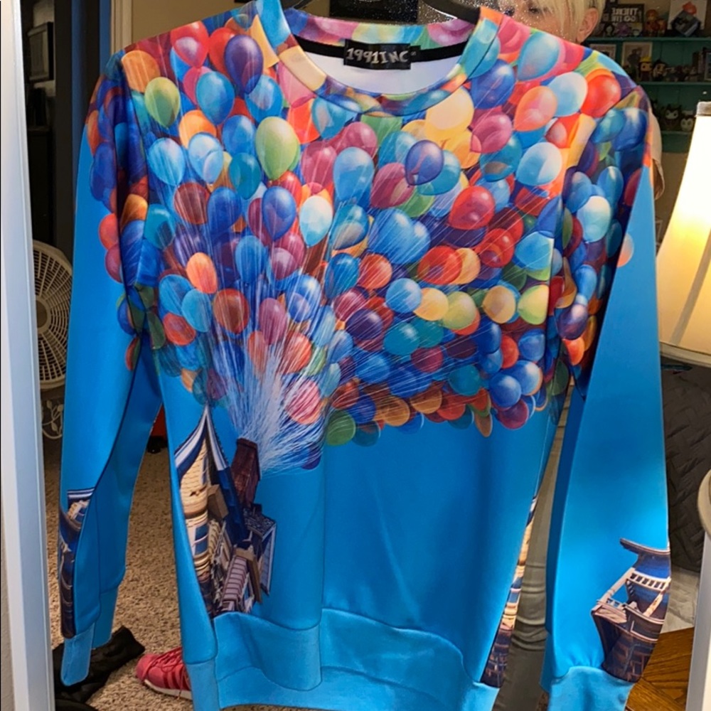 Disney UP sweater NWOT